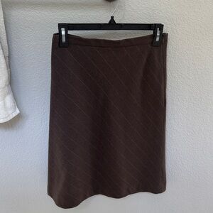 70% wool Brown Women's Skirt